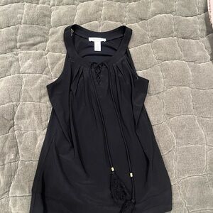 Black Sleeveless Top